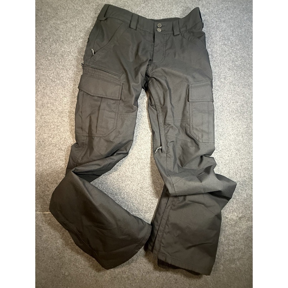 Burton Living Lining Snowboard Cargo Pants Black Size XS